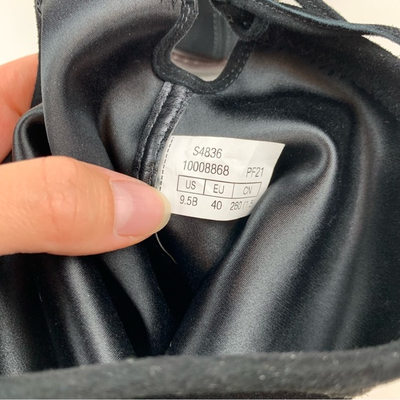 Stuart Weitzman Over The Knee Boots Suede Leather Low Block Heel Lug Sole 9.5 B - Picture 9 of 11